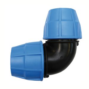 FloPlast MDPE 90° Elbow 25mm 