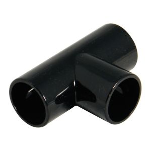 FloPlast Overflow 21.5mm Tee (Black)