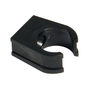 FloPlast Overflow 21.5mm Pipe Clip (Black)