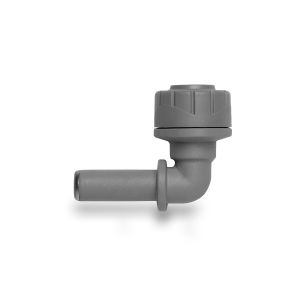 Polypipe PolyPlumb Spigot Elbow 10mm (Grey)