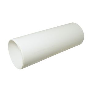FloPlast 110mm Ring Seal Soil Pipe - Plain Ended 3m (White)