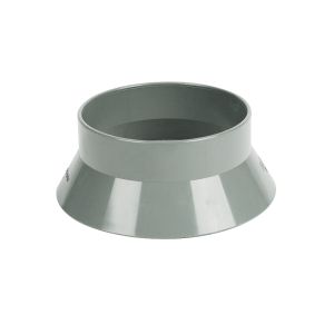 FloPlast 110mm Ring Seal Soil Weathering Collar (Grey)