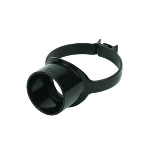 FloPlast 110mm Ring Seal Soil Strap Boss (Black)