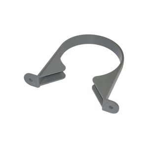 FloPlast 110mm Ring Seal Soil Pipe Clip (Grey)