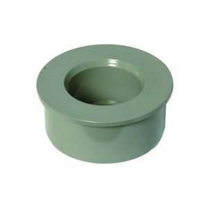 FloPlast 110mm Solvent Soil Boss Adaptor 32mm (Olive Grey)