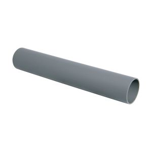 FloPlast ABS Solvent Weld Waste Pipe 50mm x 3m (Grey)