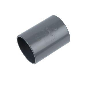 FloPlast ABS Solvent Weld Waste Straight Coupling 32mm (Grey)