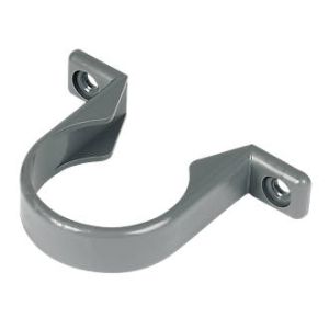 FloPlast Push-Fit Waste Pipe Clip 32mm (Grey)